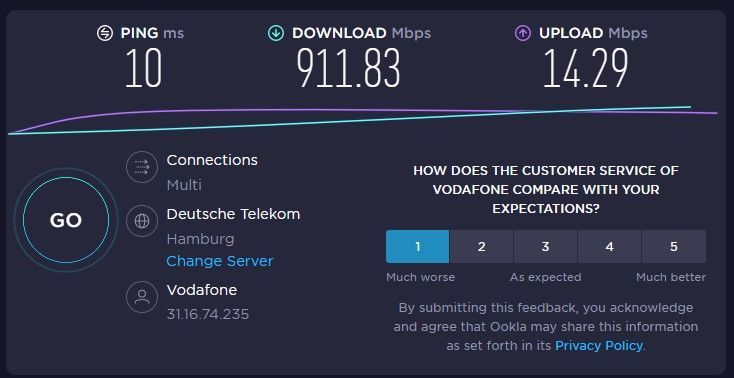 speedtest 8.7