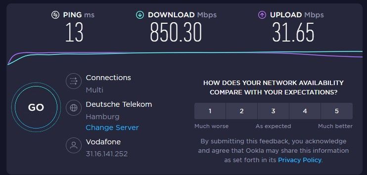 speedtest