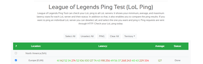 Ping Test EUW LOL Server.PNG