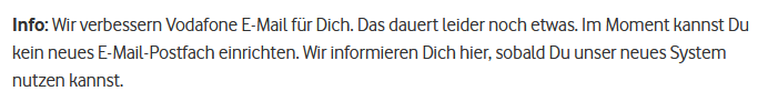 Kann man schon sagen, wie lange das noch dauert?