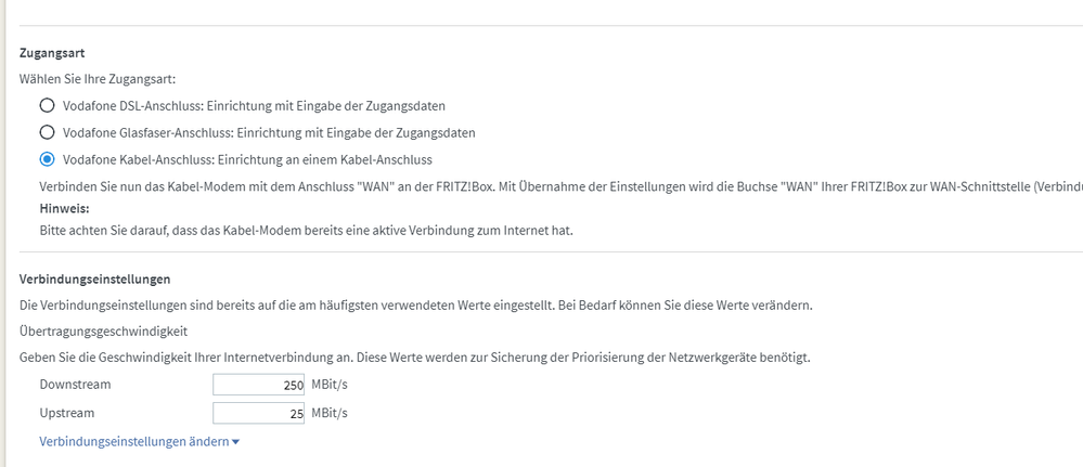 Sicher? weil hier steht doch als Einheit "Mbits"