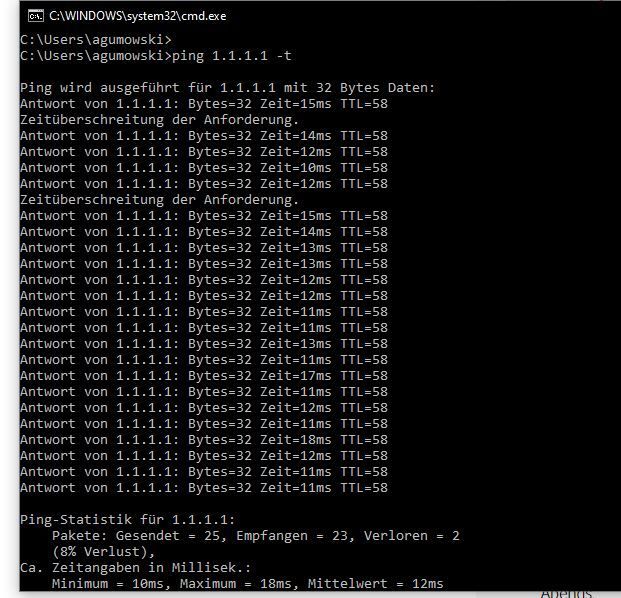 ping 1.1.1.1