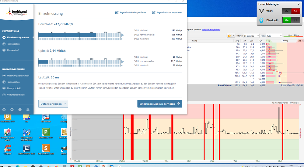 2021_11_16_Ping und Breitbandm LAN direkt am ModemScreenshot 2021-11-16 174802.png