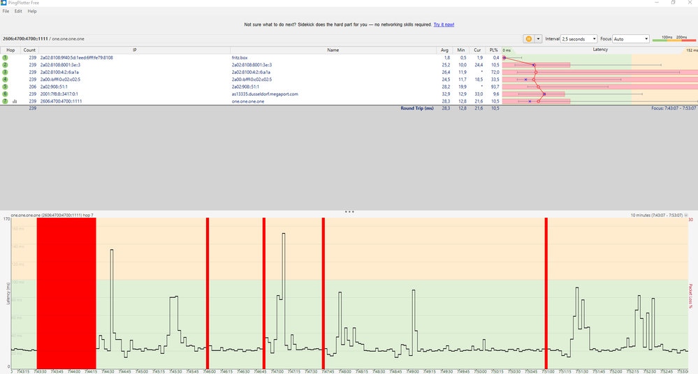 20220119 0746, Pingplotter Cloudflare DNS ipv6-b.png