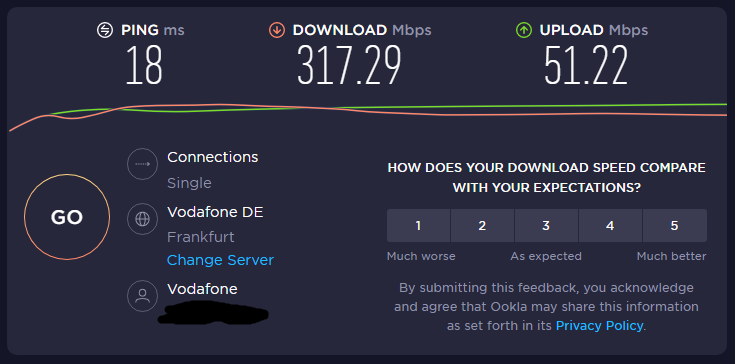 Speedtest 12.02.2022 19:20