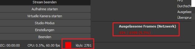OBS (niedrige Bitrate)