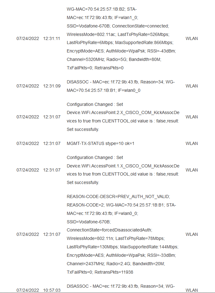 Ereignisprotokoll 24.07.2022; ca. 12:31 Uhr