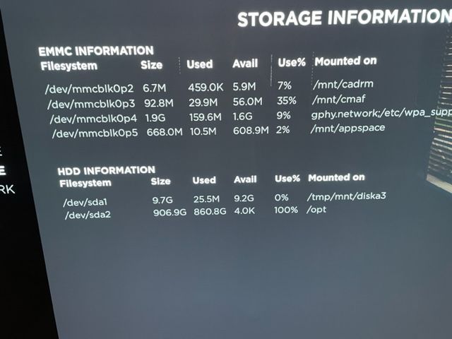Das sagt die Storage Info. Hotline hatte ich ja Dienstag angerufen, bis jetzt nichts passiert.