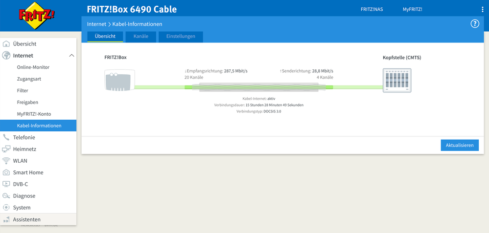 Kabel Internet Informationen