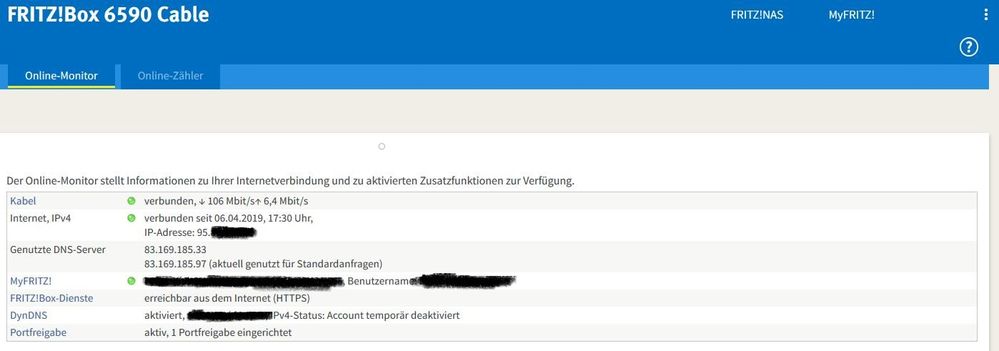 1. Vor Umstellung