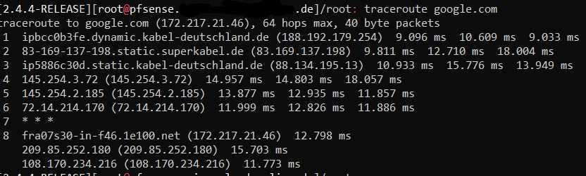 IPv4 Traceroute