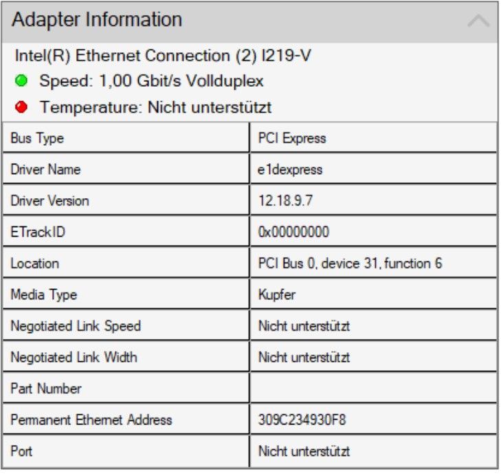 Ethernet Adapter_Info