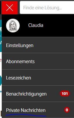 Private Nachrichten