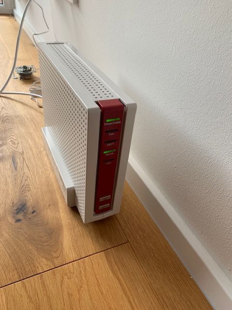 Router im Arbeitszimmer