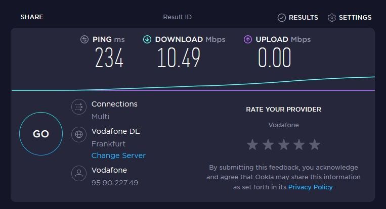 2020.10.30 20:09:35 Speedtest