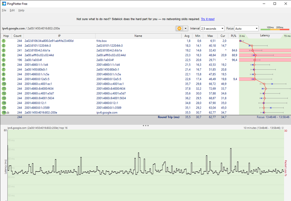 PingPlotter ipv6 fritzbox 6660 nr2.png