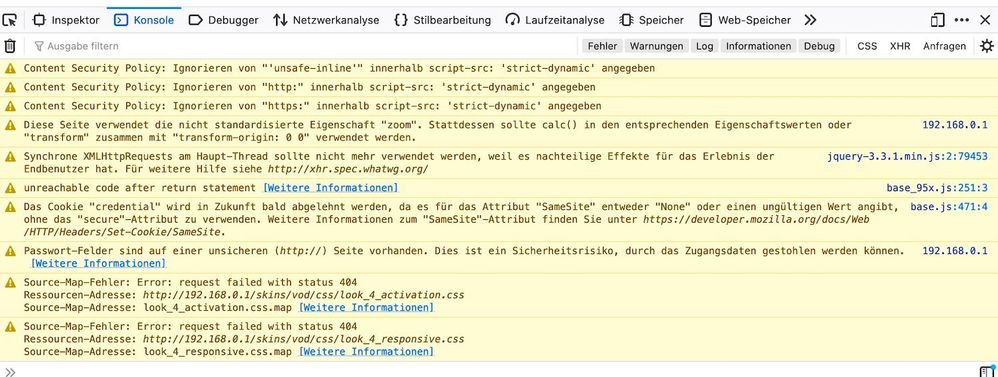 Loginscreen (Browserinhalt OK)