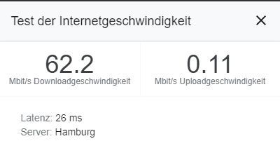 Speedtest Google