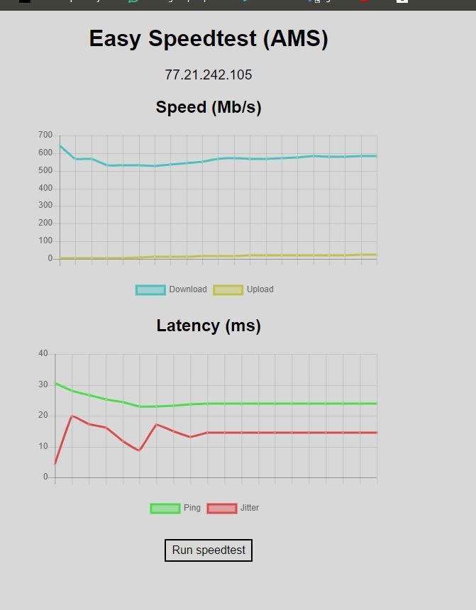 Speedtest #1 - Vodafone-Router.JPG