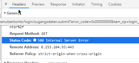 Error 500 Internal WTF