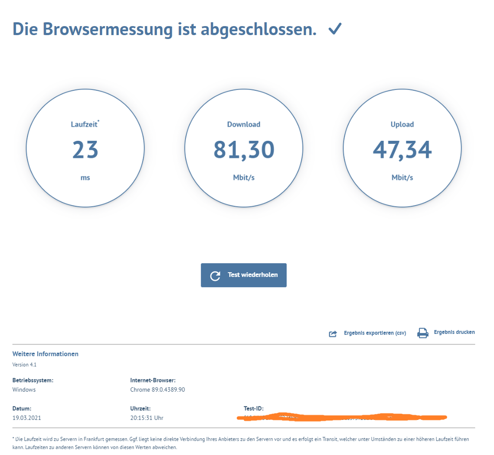 8% Speed Freitag Primetime 20:15