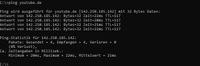 PING Test youtube.de