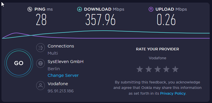 Speedtest 24.04