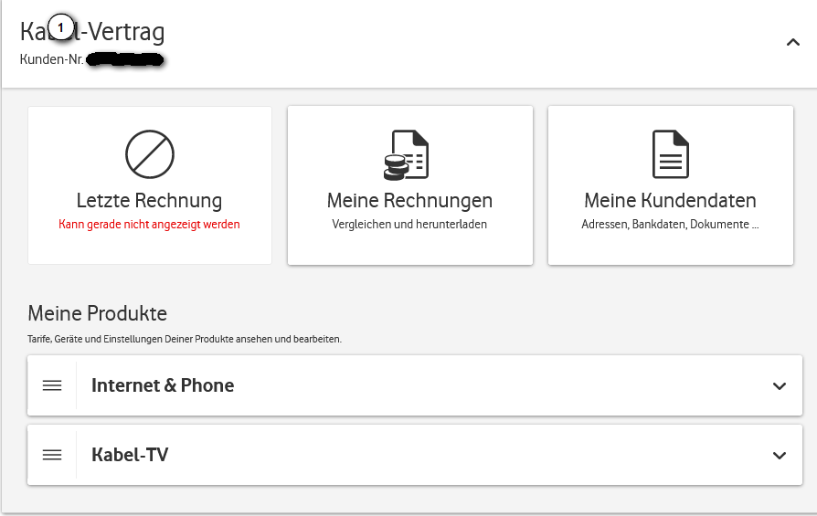 Rechnungen einsehen - Vodafone Community