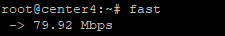 Speedtest über Fast.com auf Linux