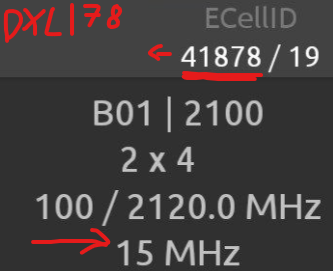 DXLI78 15MHz LTE2100