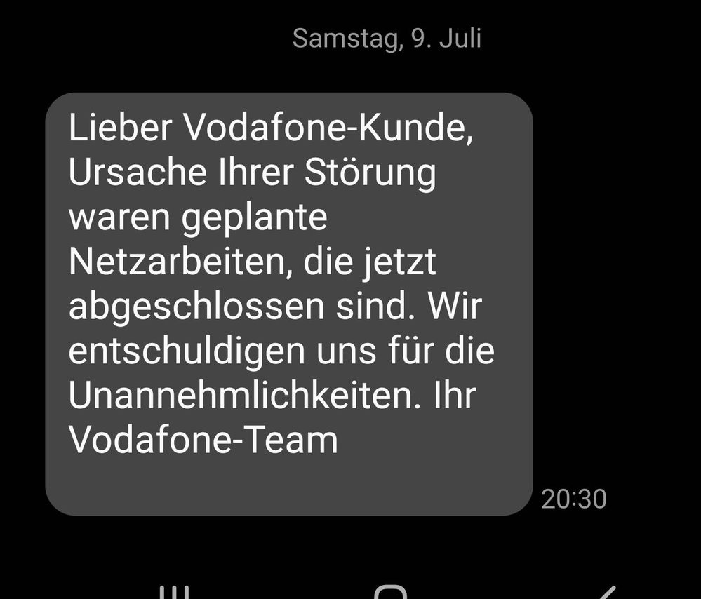 Was hat das mit meiner Störungsmeldung zutun ? Warum schickt man mir so eine 0815 Antwort ?